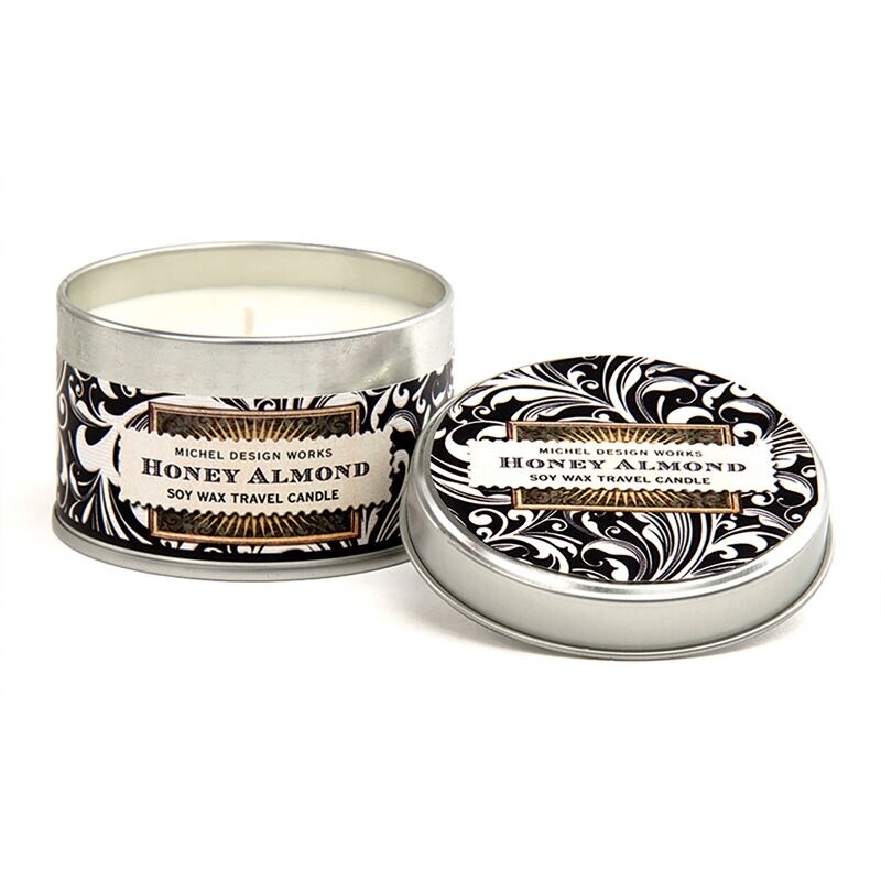 Honey Almond Travel Candle