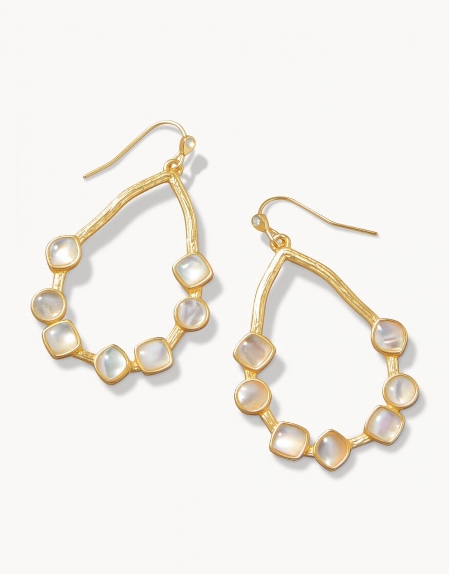 MAERA EARRINGS MOTHER-OF-PEARL
