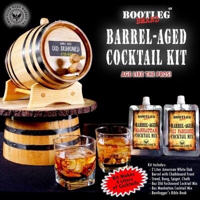 Bootleg Brand™ Barrel Aged Cocktail Kit
