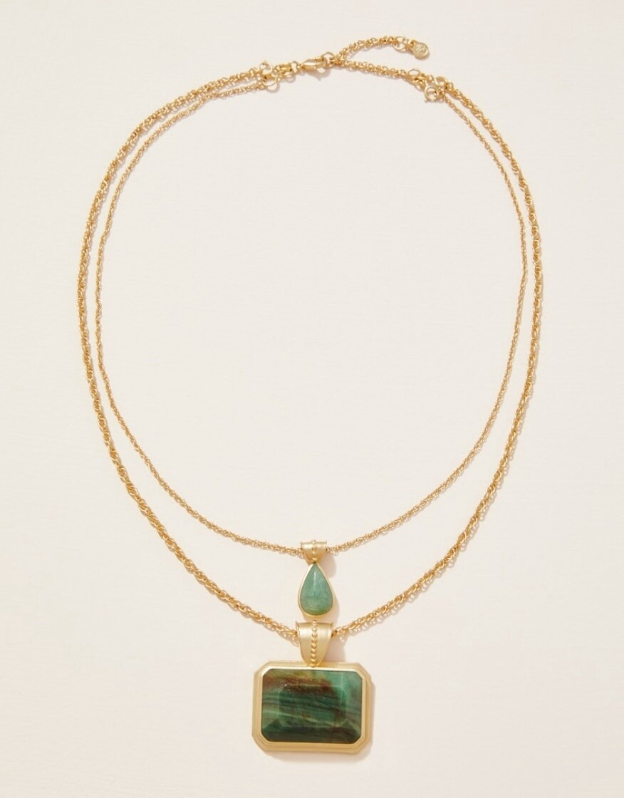 LAYERED PENDANT NECKLACE