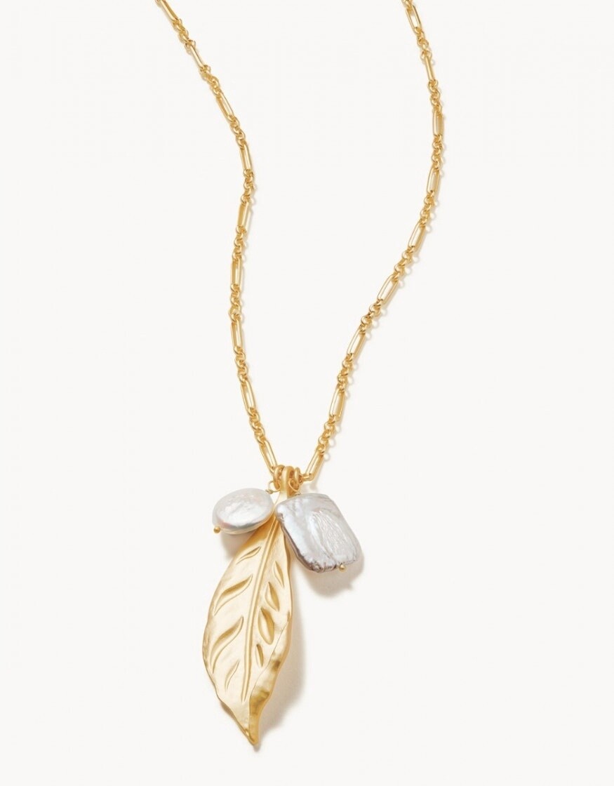 MAGNOLIA LEAF NECKLACE