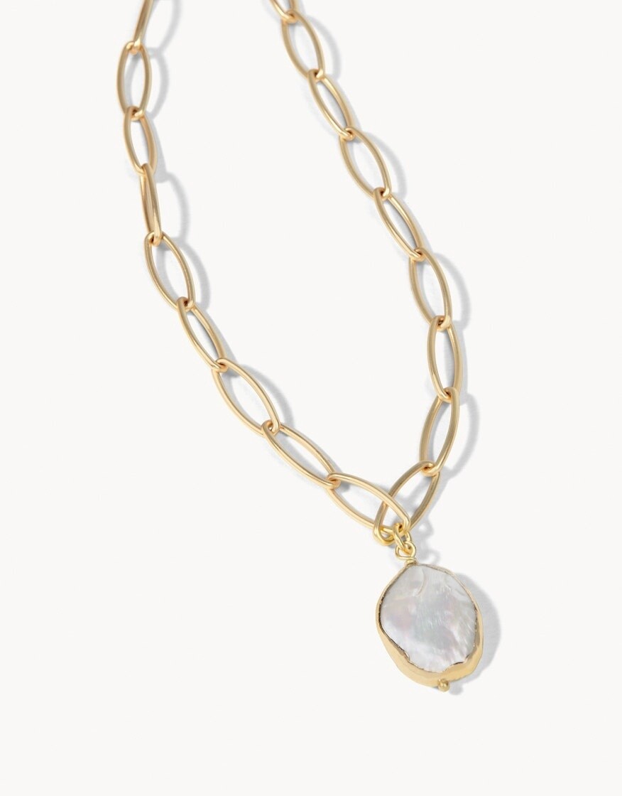COIN PEARL NECKLACE