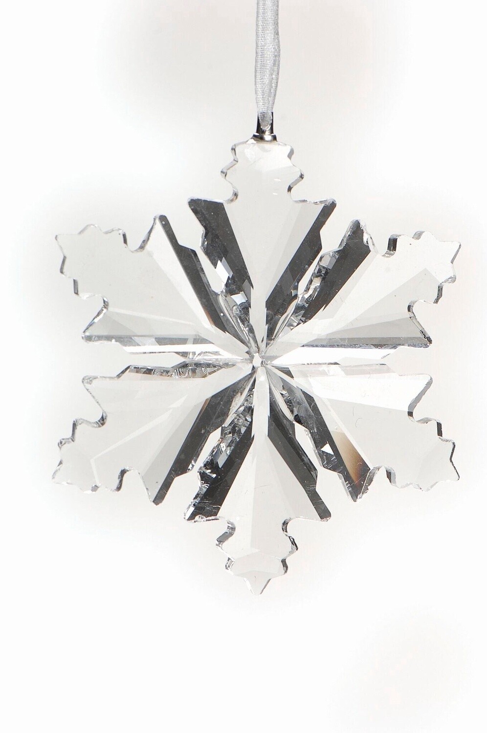 Orn Crystal Snowflake 3&quot;