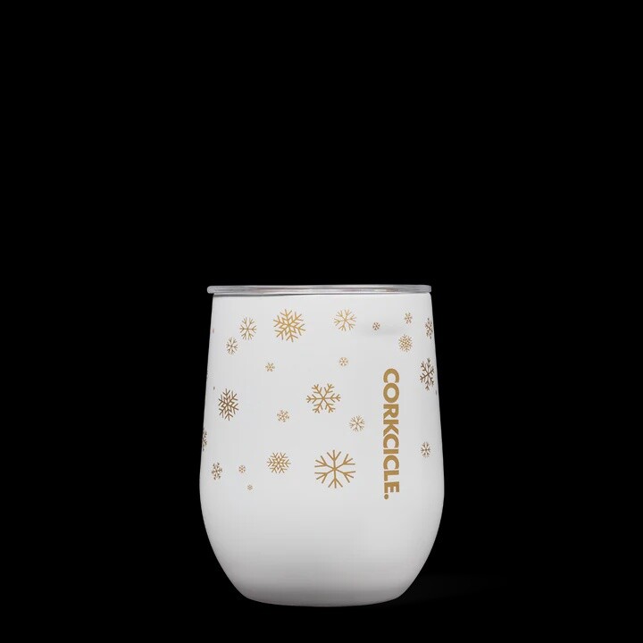 Stemless 12oz Snowfall White