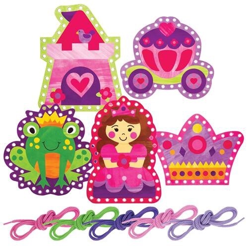 Lacing Card Sets PRINCESS/CASTLE