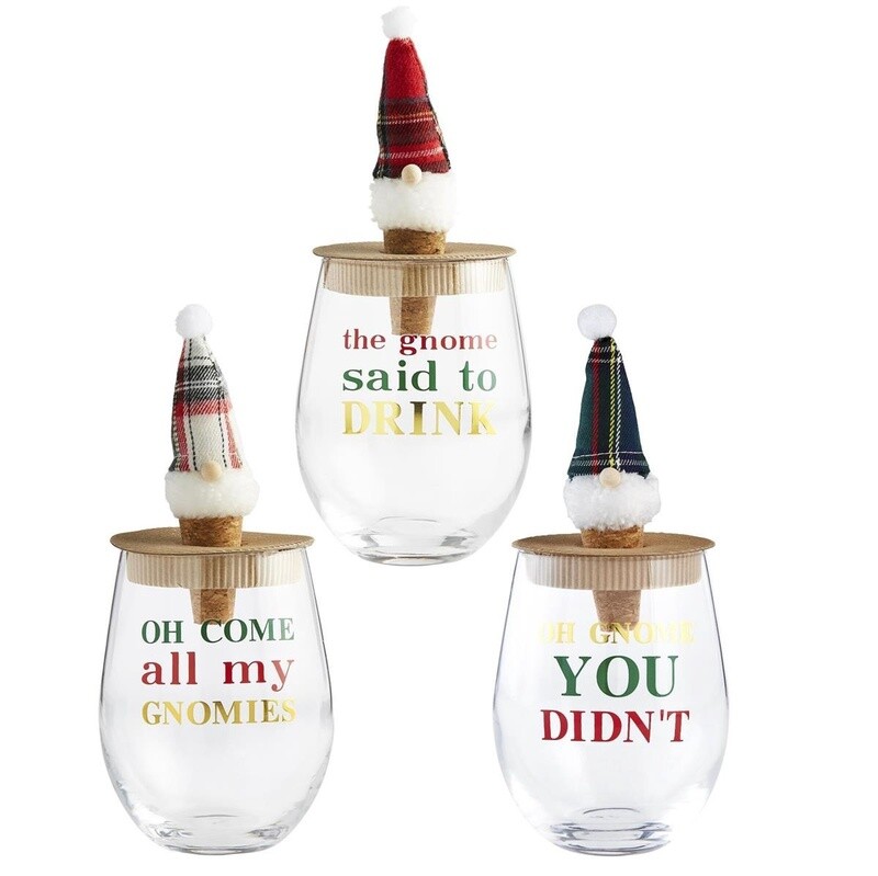 You Didn&#39;t Gnome Wine Glass Set
