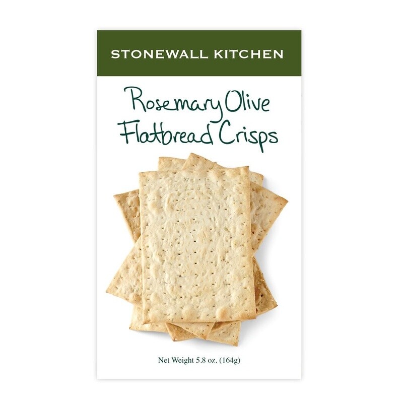 Rosemary Olive Flatbread Crisps