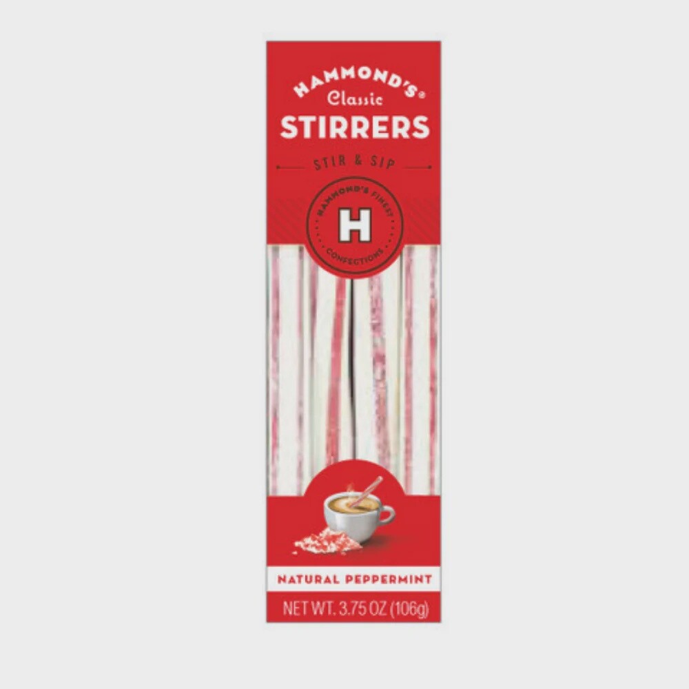 Natural Peppermint Cocoa Stirrers