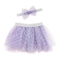 TUTU AND SEAD BAND SET LILAC