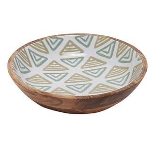 Wood Decal Bowl Large