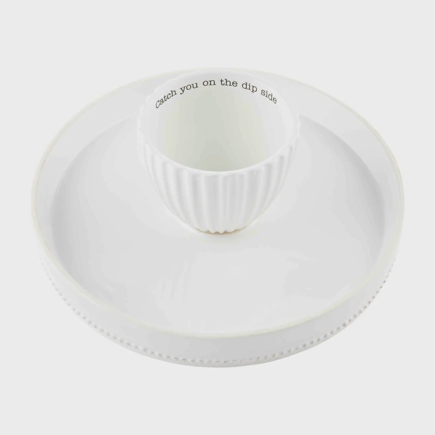 Reversible Pedestal Chip and Dip Set