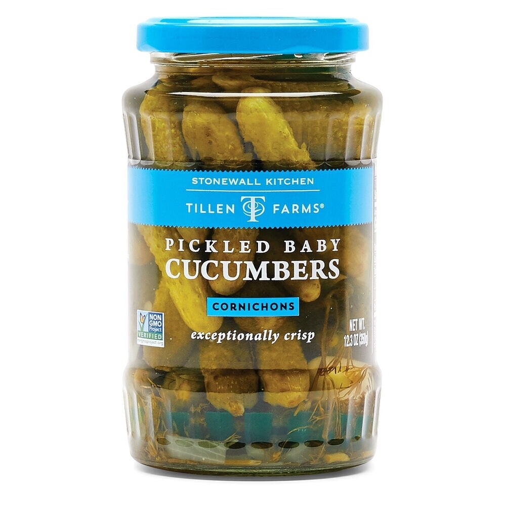 TF Baby Pickled Cucumbers 12.3 oz