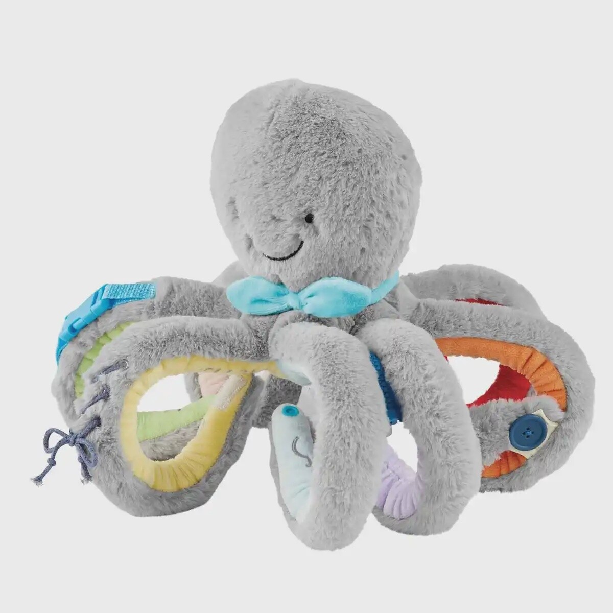 GRAY OCTIVITY PAL PLUSH TOY