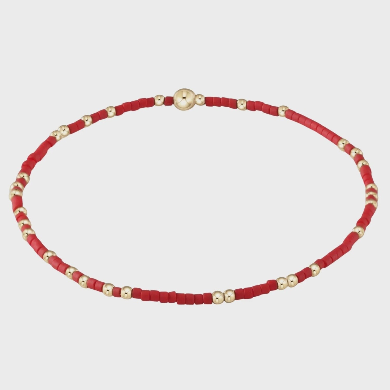 Hope Unwritten Bracelet - Bright Red
