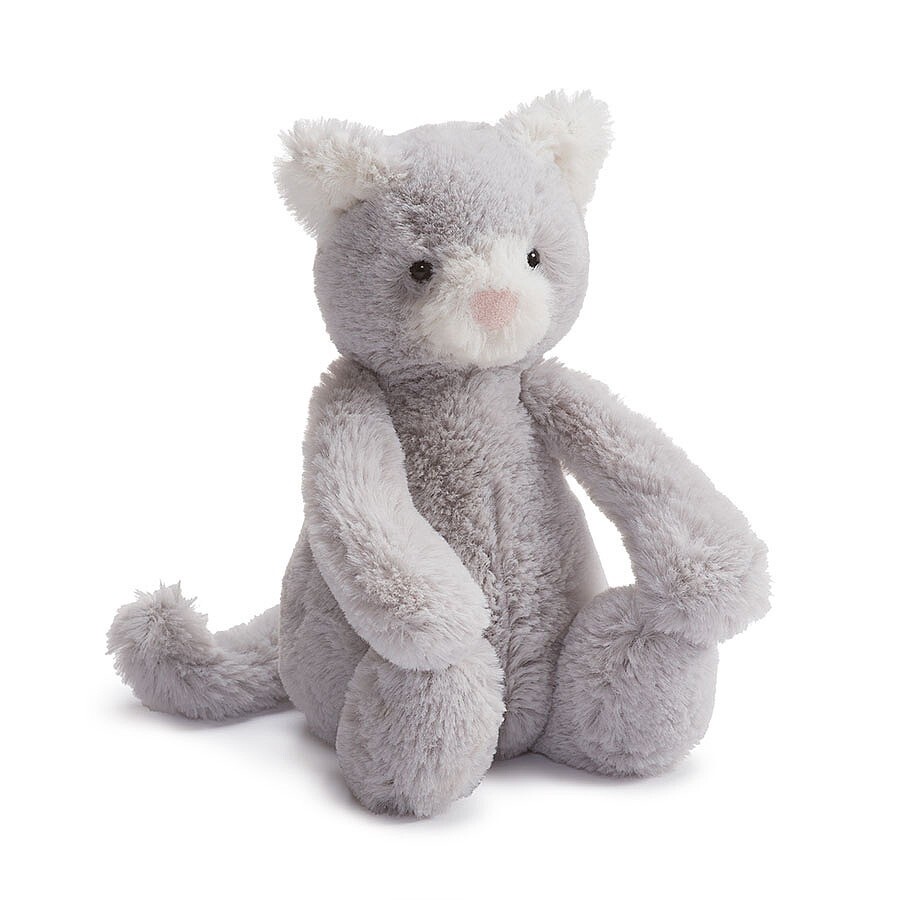 DNR-Bashful Grey Kitty - Medium