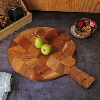 Round Serving Board