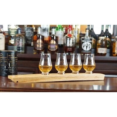 Glencalm Flight Stave with Glasses