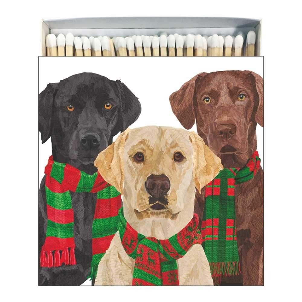 Merry Labradors Matches, Square