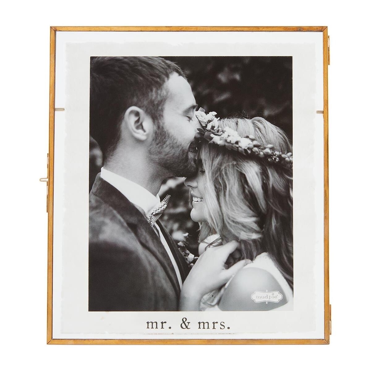 Large Mr. &amp; Mrs. Glass Frame