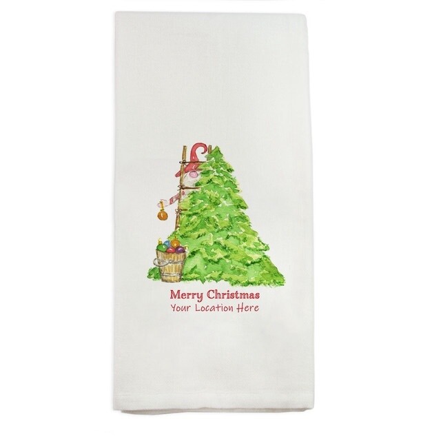 Gnomes Decoration Christmas Tree With Location
