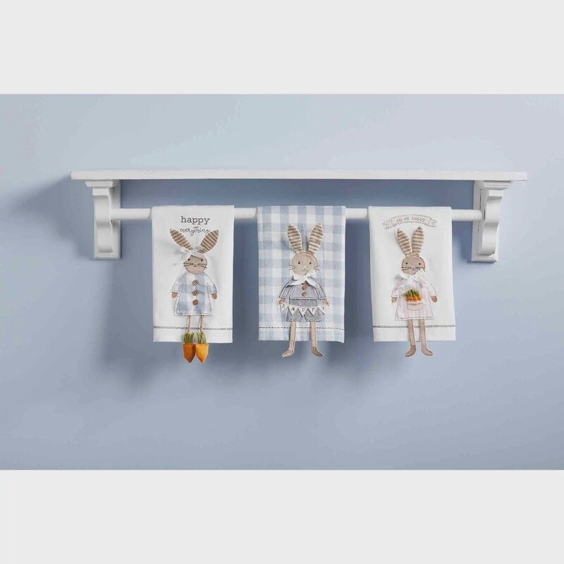 Boy Bunny Dangle Leg Towel