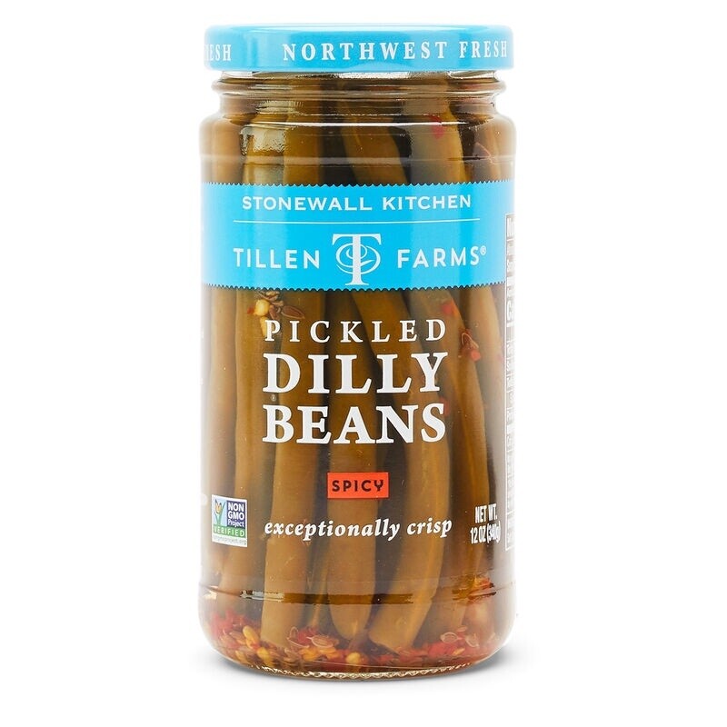 TF Pickled Dilly Beans Spicy 12 oz