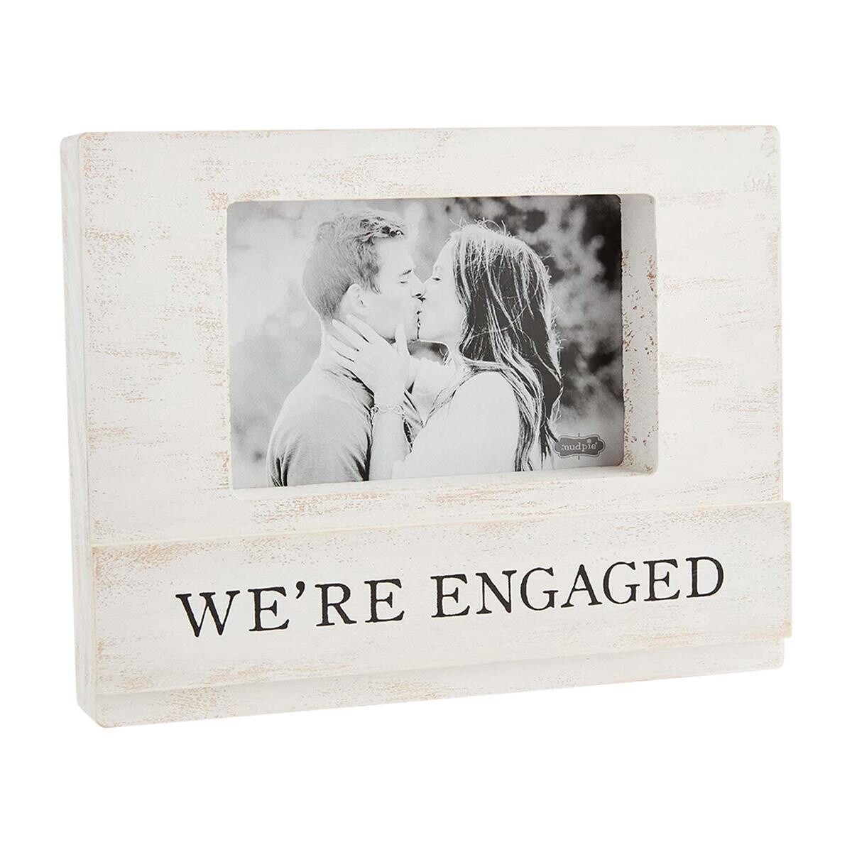 We&#39;Re Engaged Block Frame