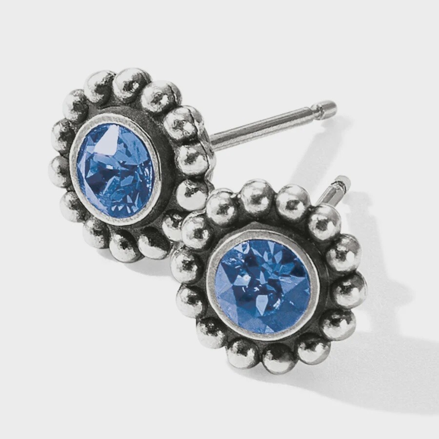 Twinkle Sapphire Mini Post Earring