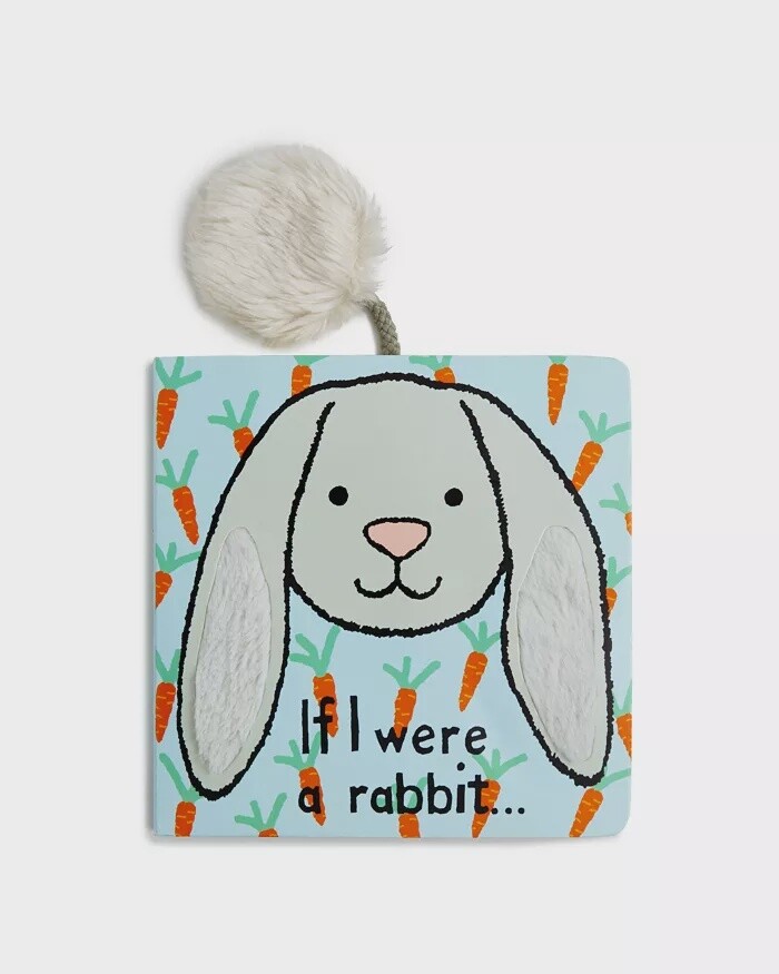 If I Were a Rabbit Book - Grey