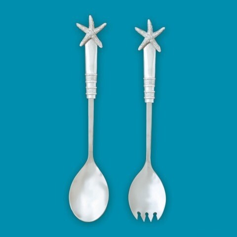 Starfish Salad Servers (Stainless)