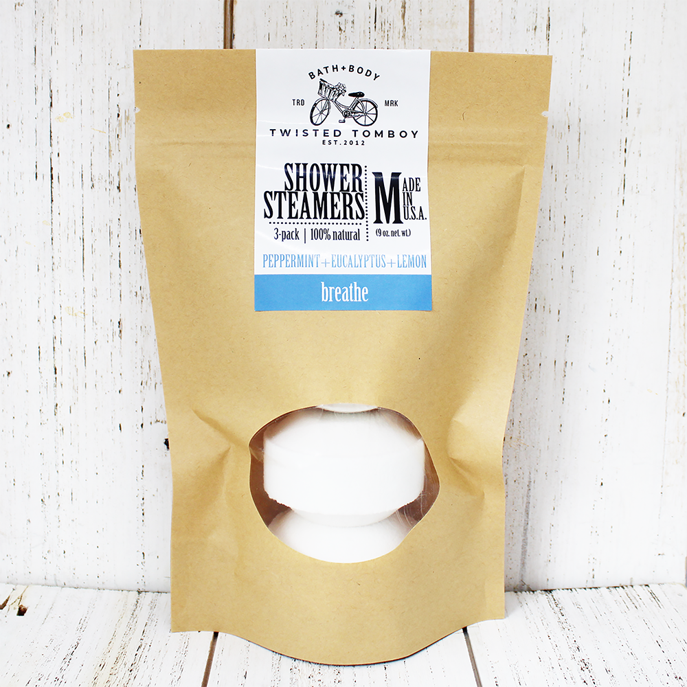 Shower Steamers 3 Pack Breathe Bomb