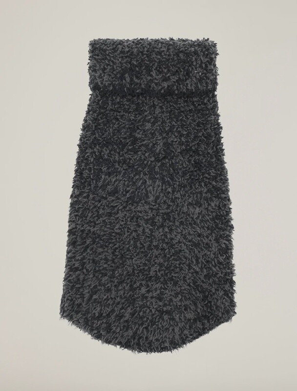 CozyChic® Ribbed Pet Sweater - Heathered Carbon/Black