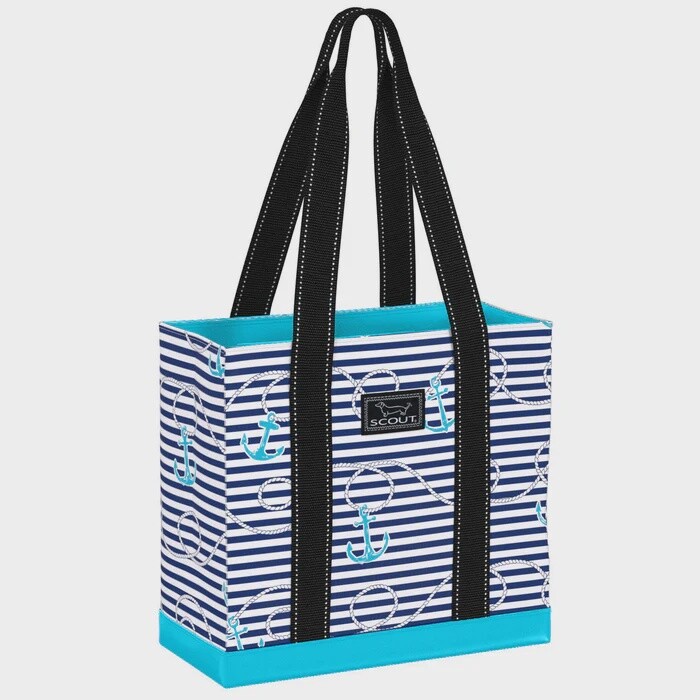 Mini Deano Tote Bag - Anchors Away