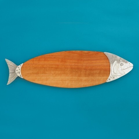 Large Salmon Cutting/Serving Board