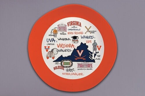 University of VA Melamine Bowl