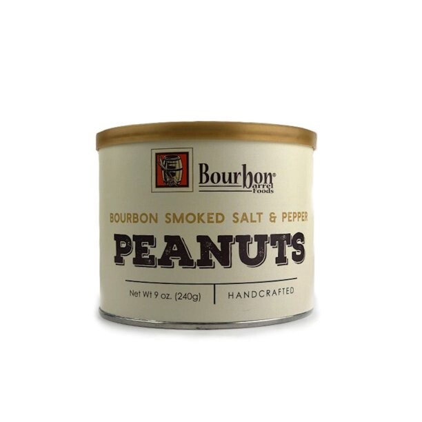 Bourbon Smoked Salt &amp; Pepper Peanuts