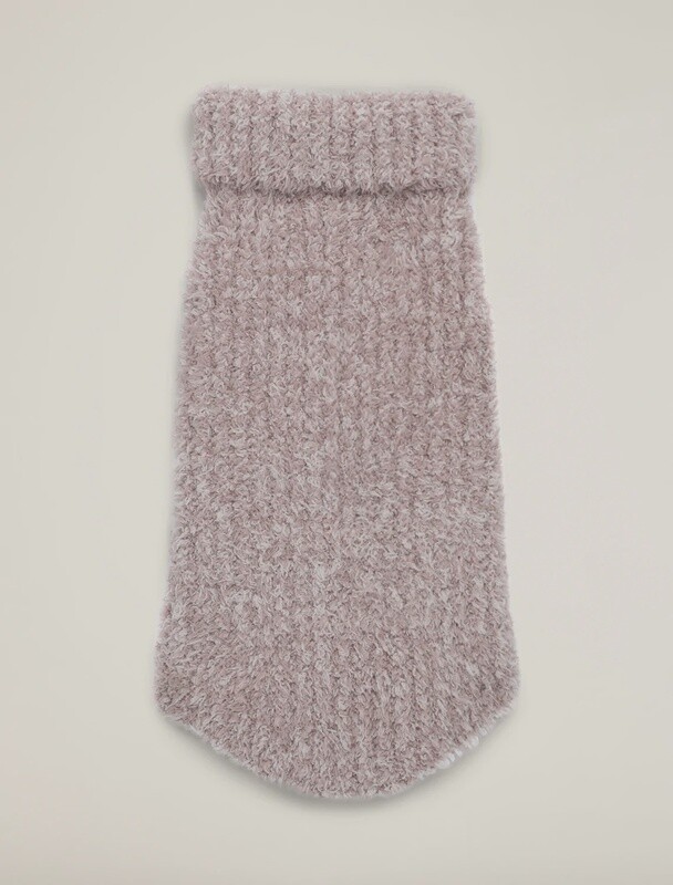 CozyChic® Ribbed Pet Sweater - Heathered Vintage Rose/Ballet Pink