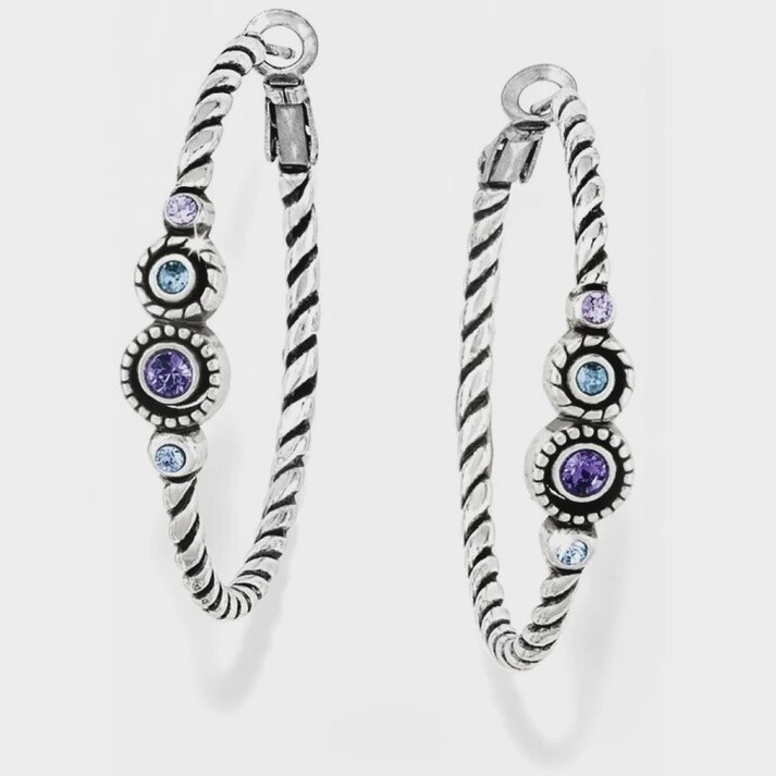 Halo Hoop Earrings