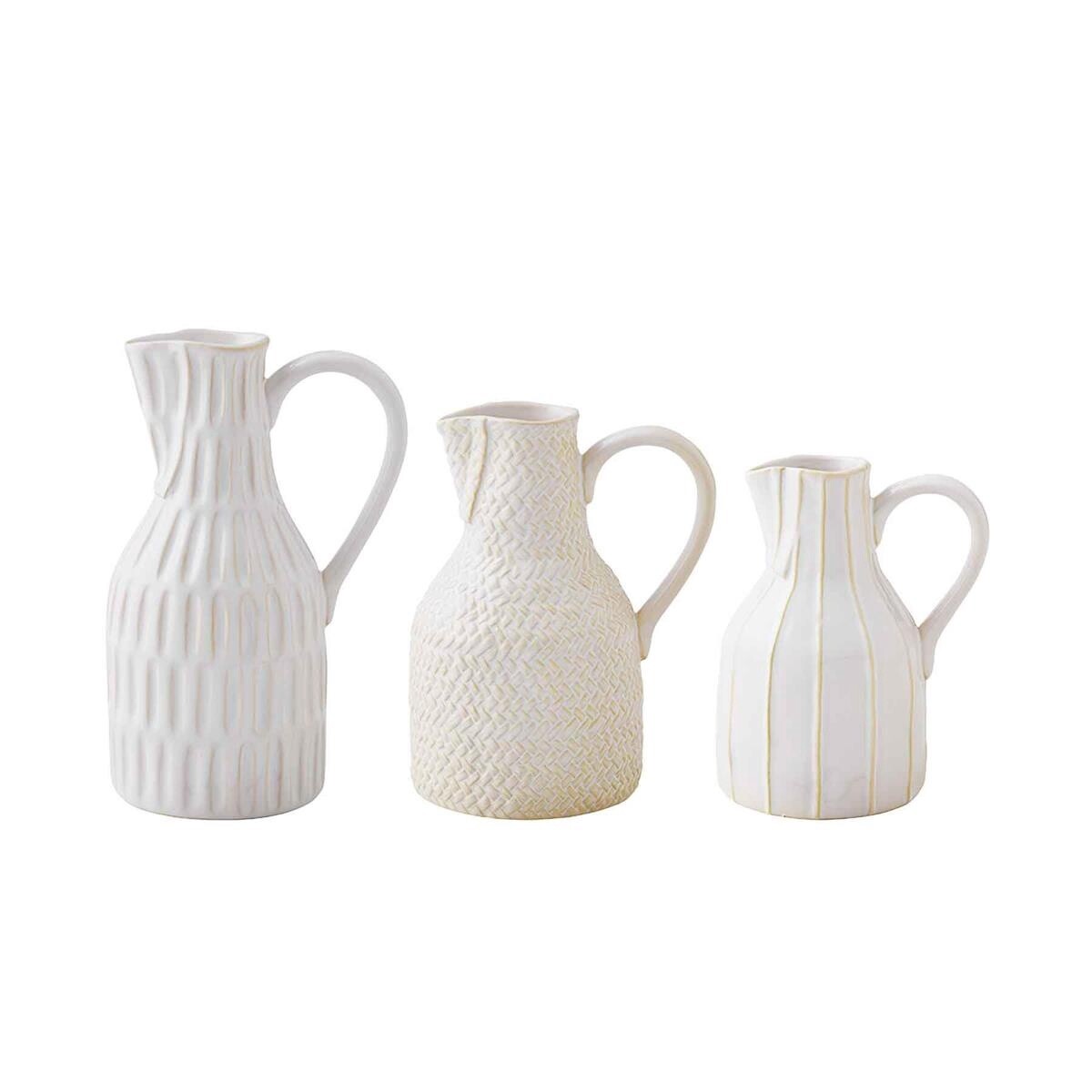 MD Stoneware Jug Bud Vase