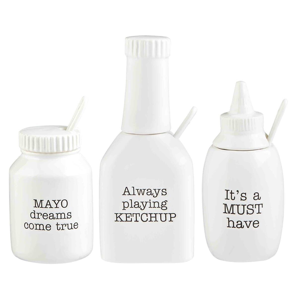 Mayo BBQ Condiment Holders