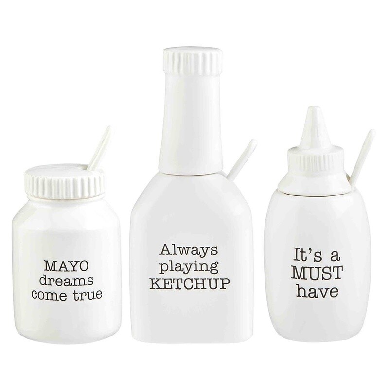 Ketchup BBQ Condiment Holder