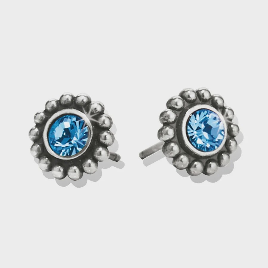 SIL/BLU Twinkle Mini Post Earring