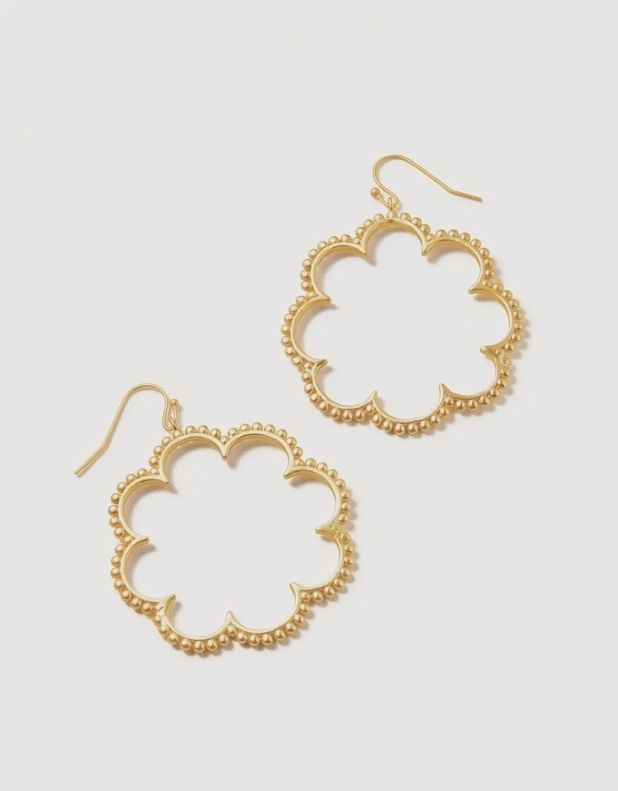 Dotted Daisy Earrings