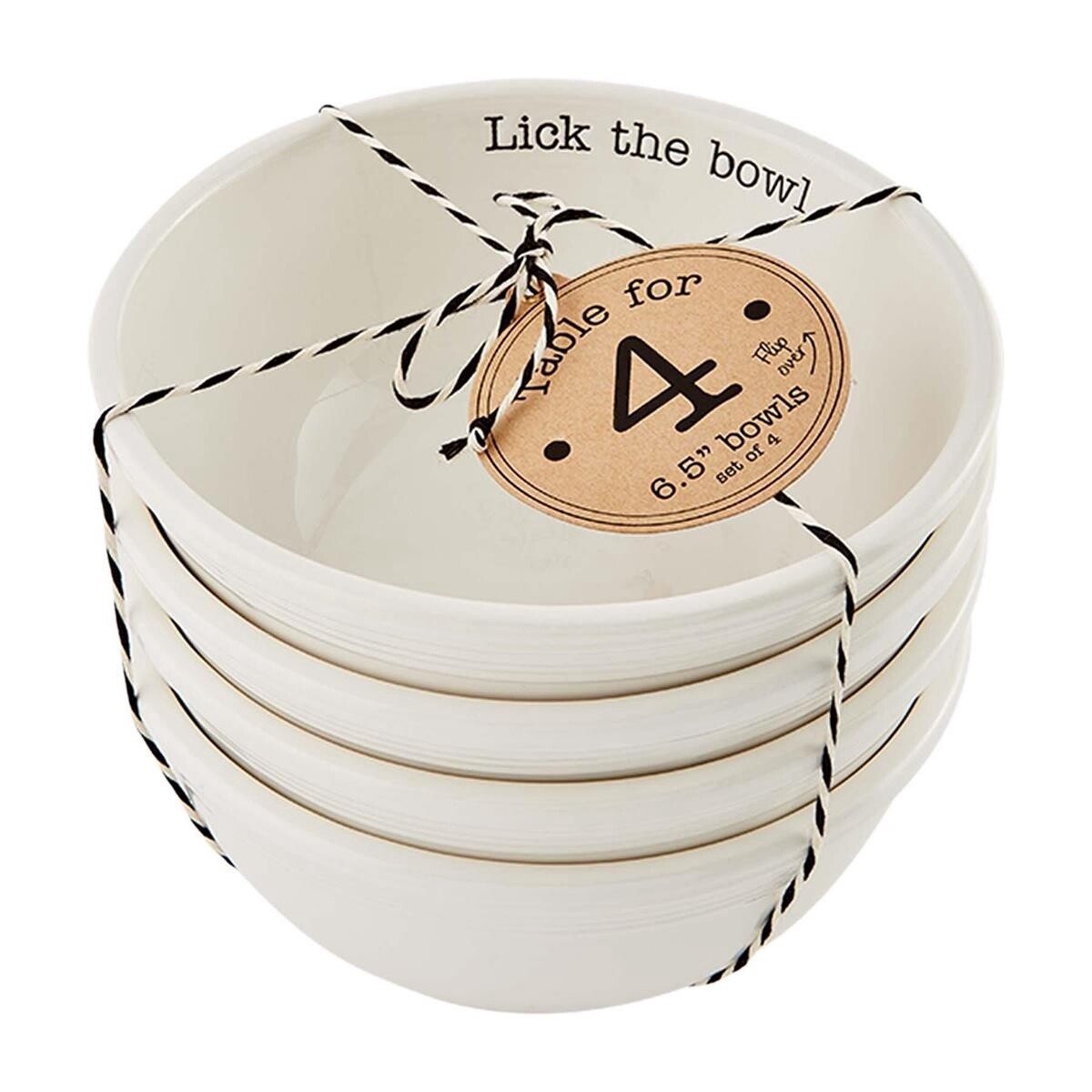 Table For 4 Dinner Plate Set