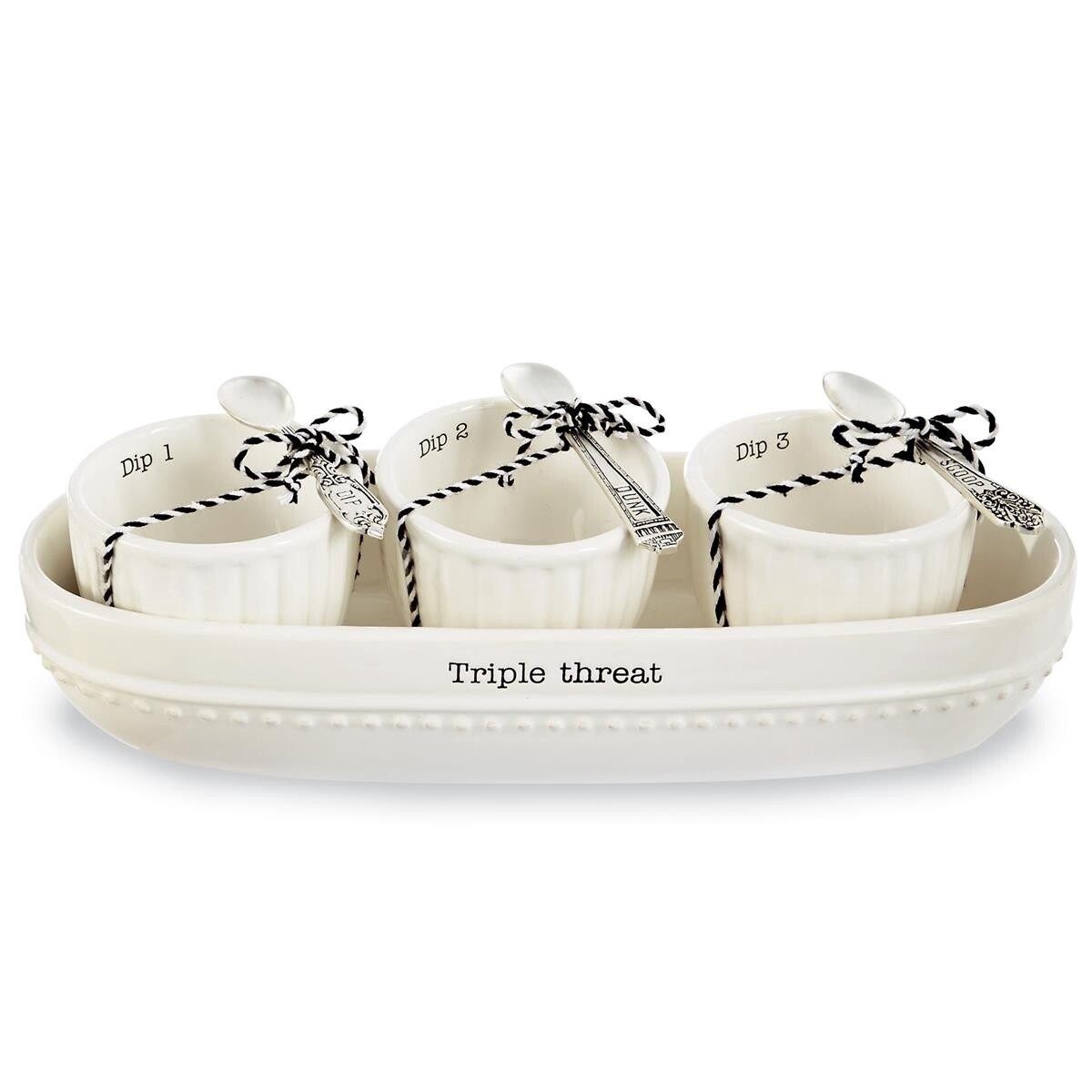Triple Threat Cracker Bowl Set