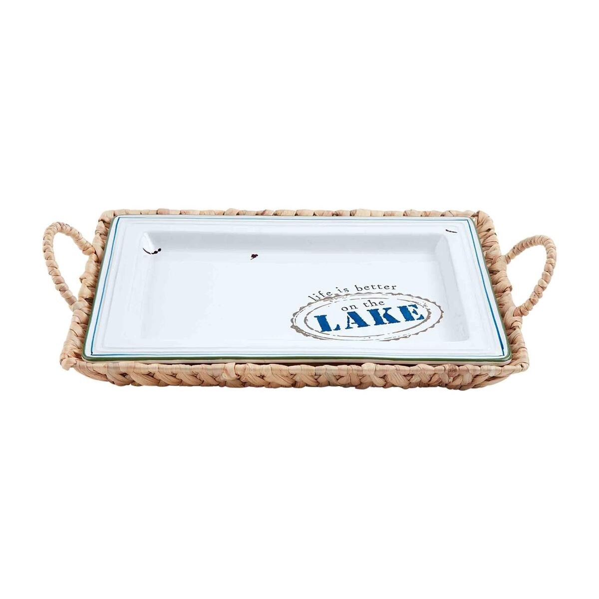 Lake Platter &amp; Basket Set