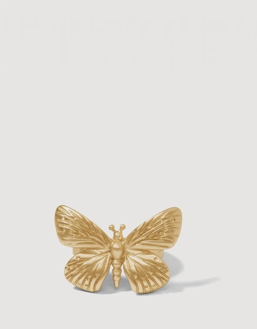 Monarch Ring S/M 6?7 Gold