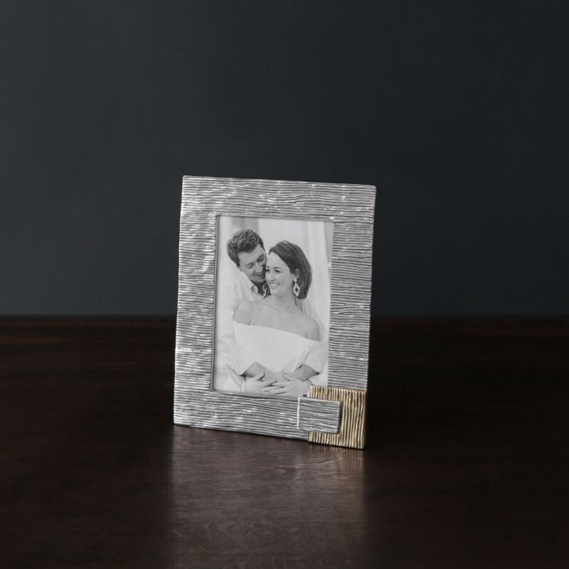 FRAME Sierra Modern Ripples 5 x 7 Frame (Gunmetal)