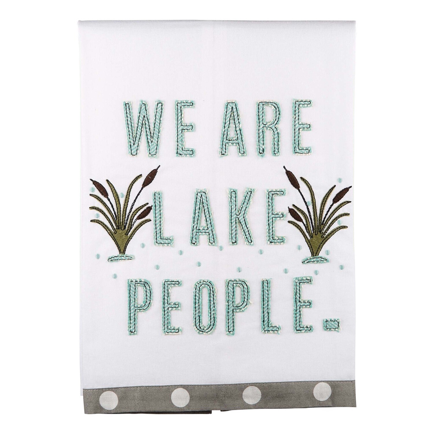 Lake People Tea Towel