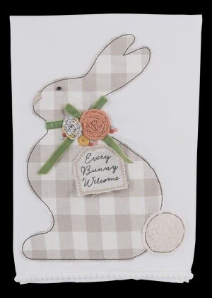 Every Bunny Welcome Tea Towel